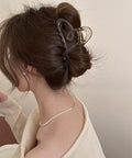 バンスクリップ 大きめ ヘアクリップ レディース ヘアアレンジ 髪留め 髪飾り まとめ髪 おしゃれ 大人 可愛い オフイスカジュアル 誕生日 プレゼント 99TZSP-005