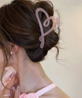 バンスクリップ 大きめ ヘアクリップ レディース ヘアアレンジ 髪留め 髪飾り まとめ髪 おしゃれ 大人 可愛い オフイスカジュアル 誕生日 プレゼント 99TZSP-005