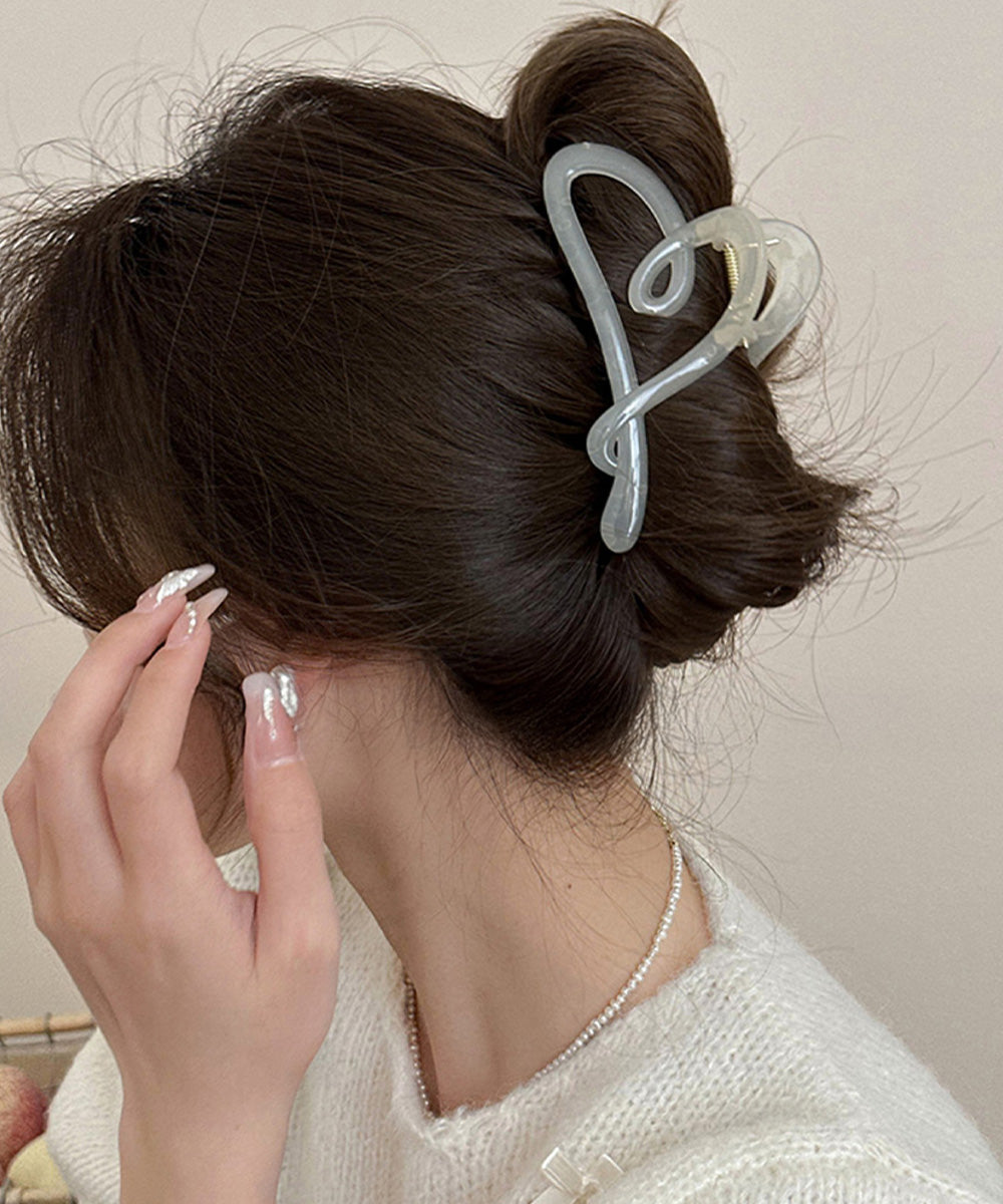 バンスクリップ 大きめ ヘアクリップ レディース ヘアアレンジ 髪留め 髪飾り まとめ髪 おしゃれ 大人 可愛い オフイスカジュアル 誕生日 プレゼント 99TZSP-005