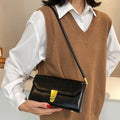 ショルダーバッグ レディース PU ブラック