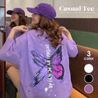 ロゴTシャツ レディース 韓国 春夏