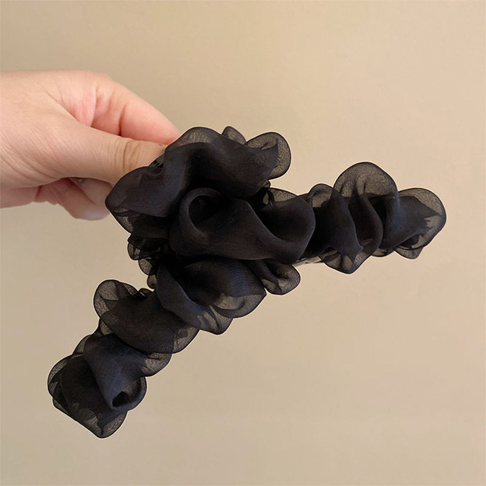 ヘアクリップ フリル バンスクリップ 詳細画像7