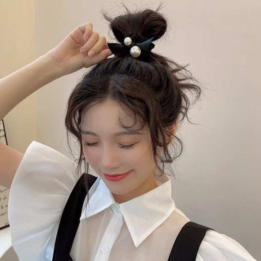 パールシュシュ ヘアゴム 韓国 髪飾り 詳細画像5
