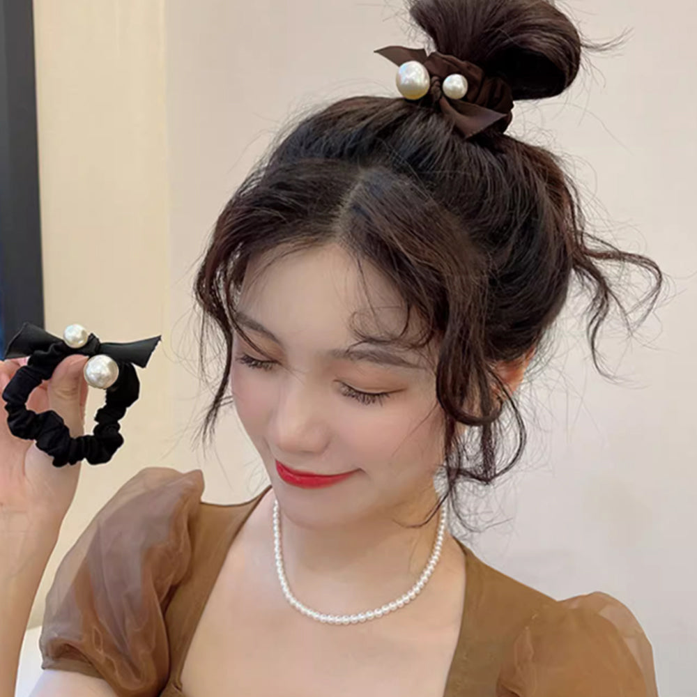 パールシュシュ ヘアゴム 韓国 髪飾り 詳細画像6