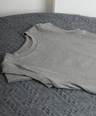 半袖Tシャツ クロップド丈 丸首 夏服 詳細画像14