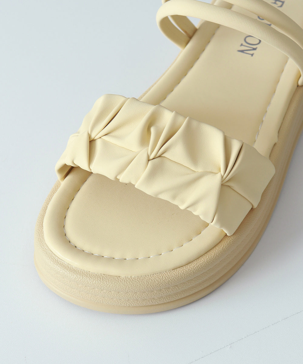 ストラップサンダル 厚底 ミュール 詳細画像19
