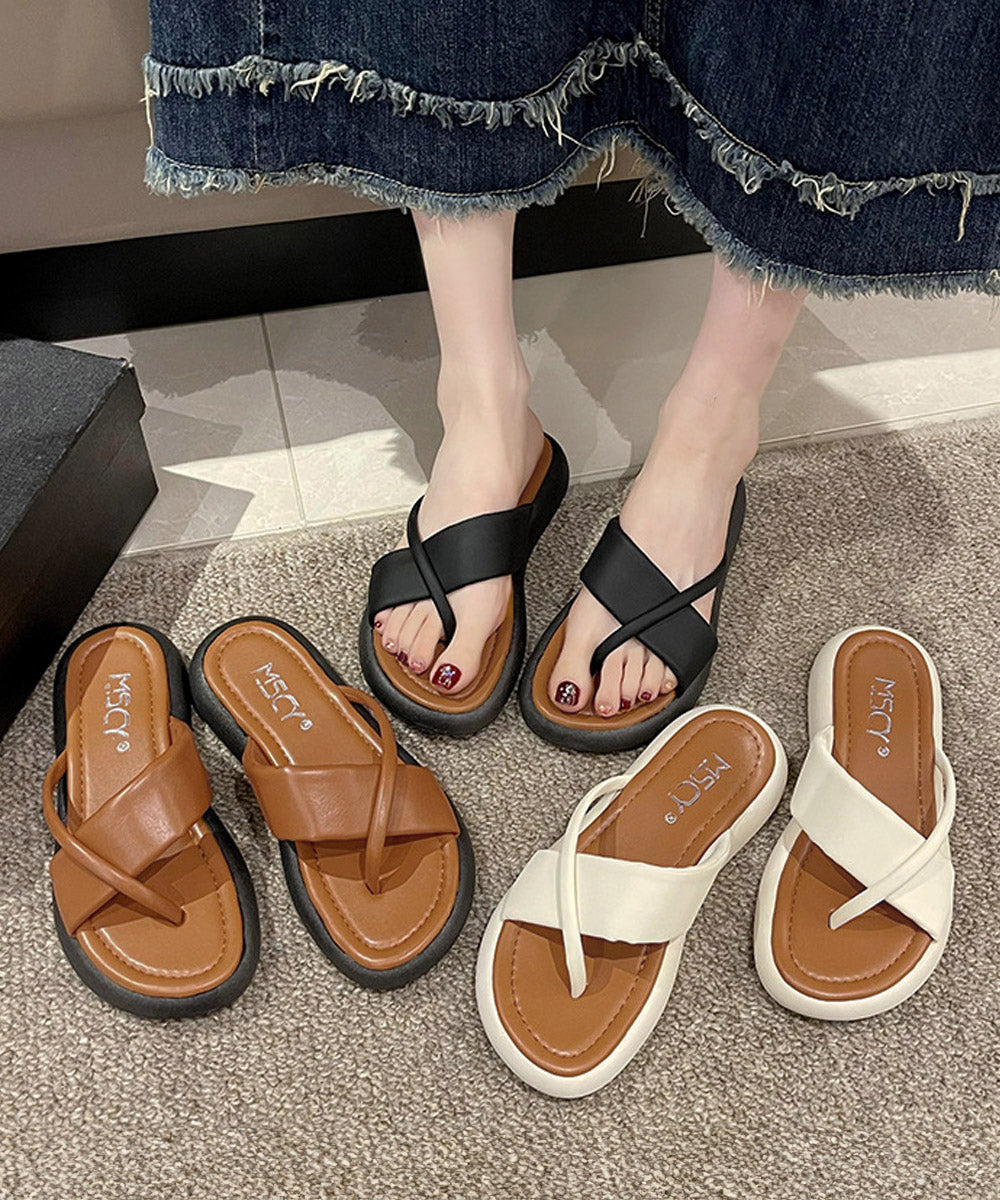 トングサンダル 厚底サンダル 美脚 夏靴 詳細画像18