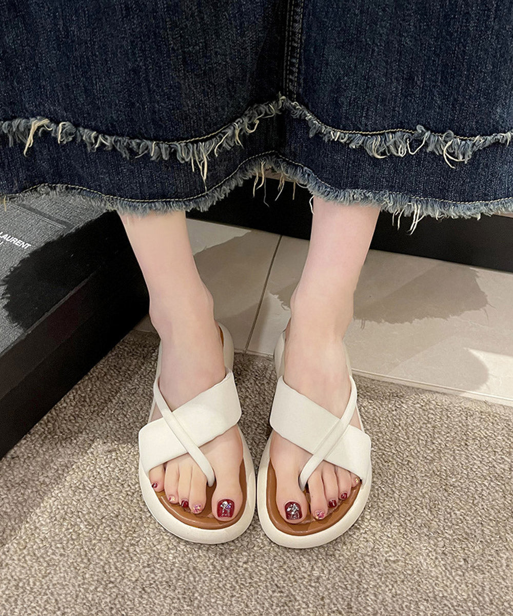 トングサンダル 厚底サンダル 美脚 夏靴 詳細画像2