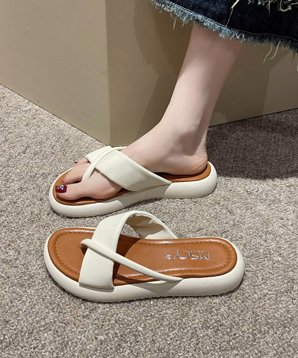 トングサンダル 厚底サンダル 美脚 夏靴 詳細画像4