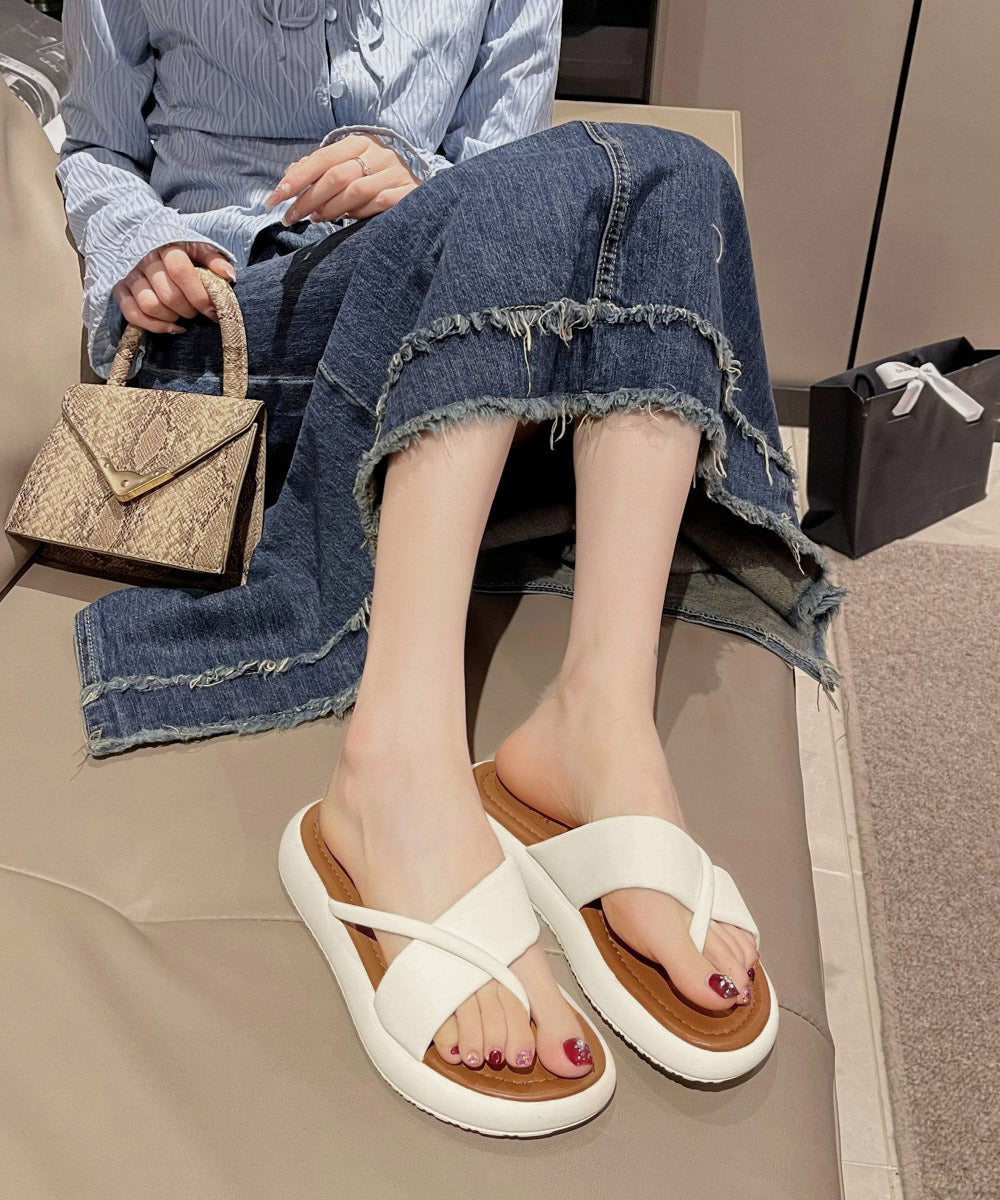 トングサンダル 厚底サンダル 美脚 夏靴 詳細画像5