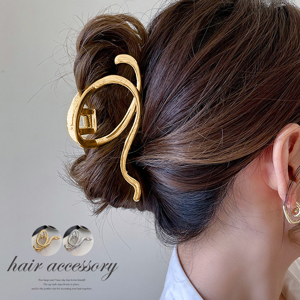 バンスクリップ ヘアクリップ まとめ髪 詳細画像1