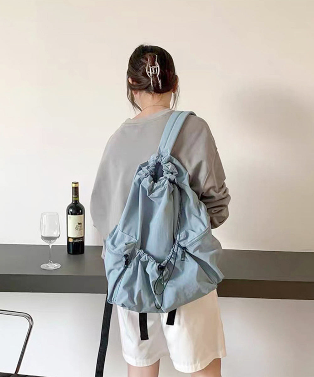 リュックサック ナイロン ドローコード 詳細画像17