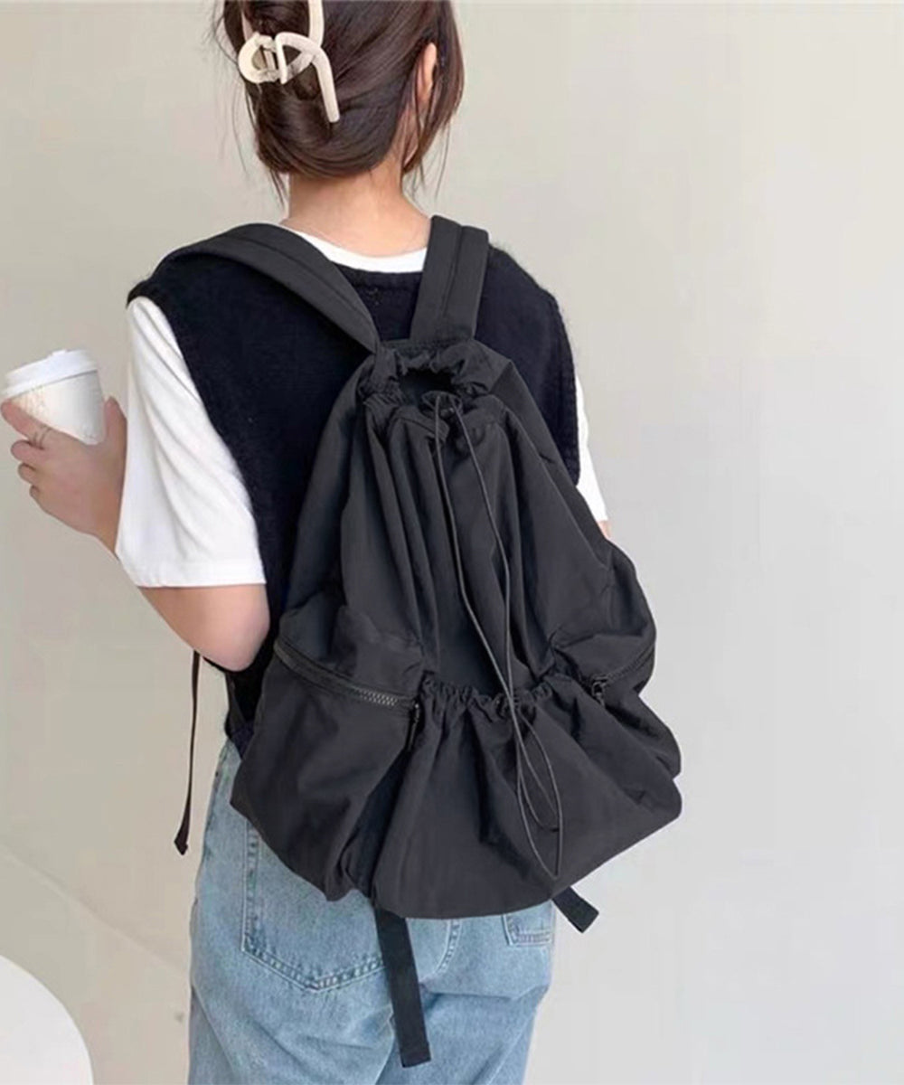 リュックサック ナイロン ドローコード 詳細画像7