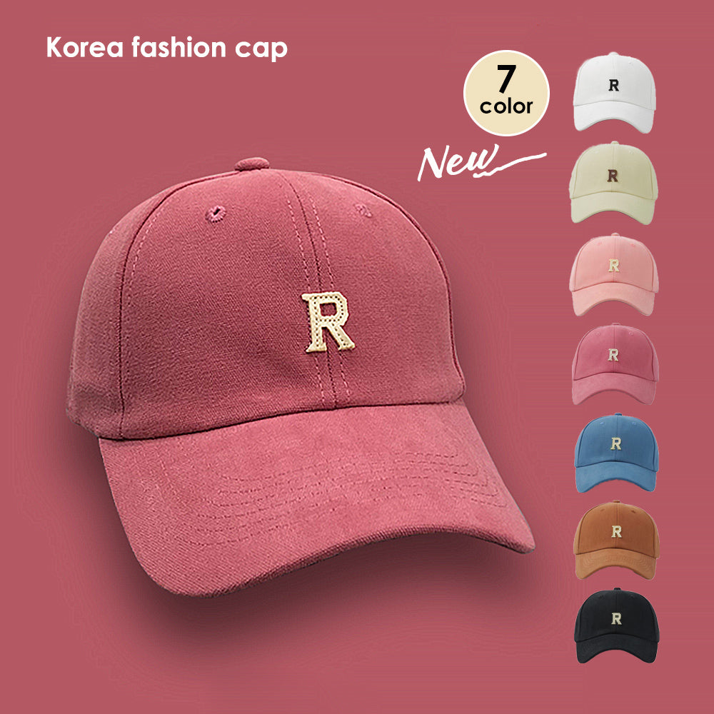 キャップ 英字ロゴ レディース 韓国 詳細画像1