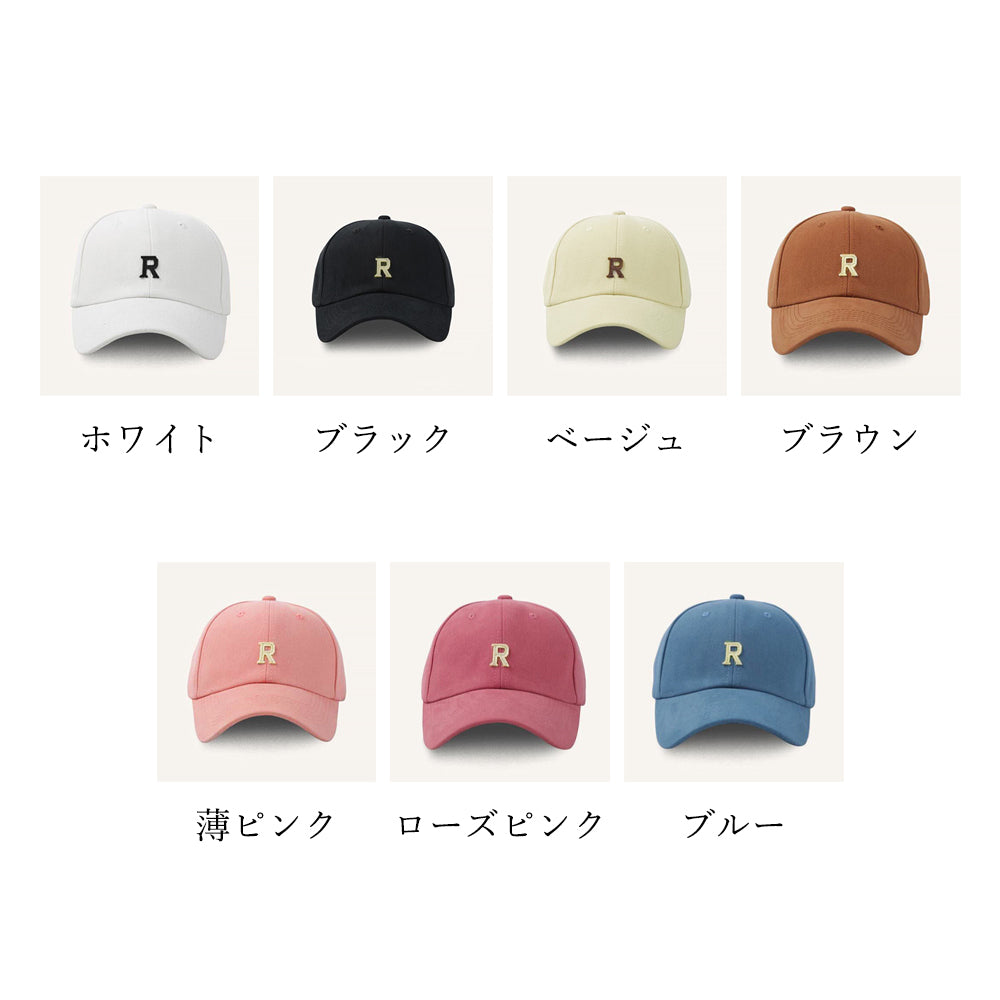 キャップ 英字ロゴ レディース 韓国 詳細画像2
