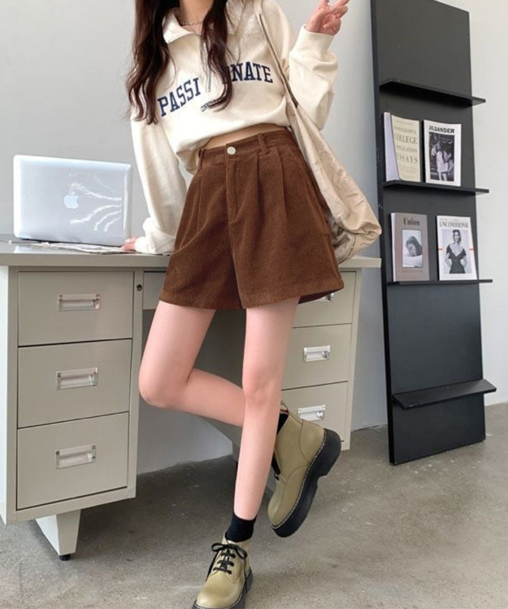 コーデュロイ ショートパンツ レディース 詳細画像13
