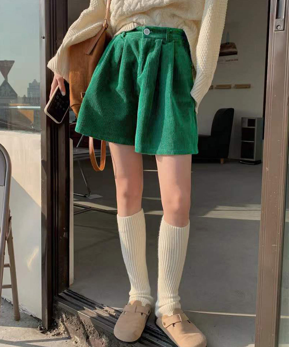 コーデュロイ ショートパンツ レディース 詳細画像18