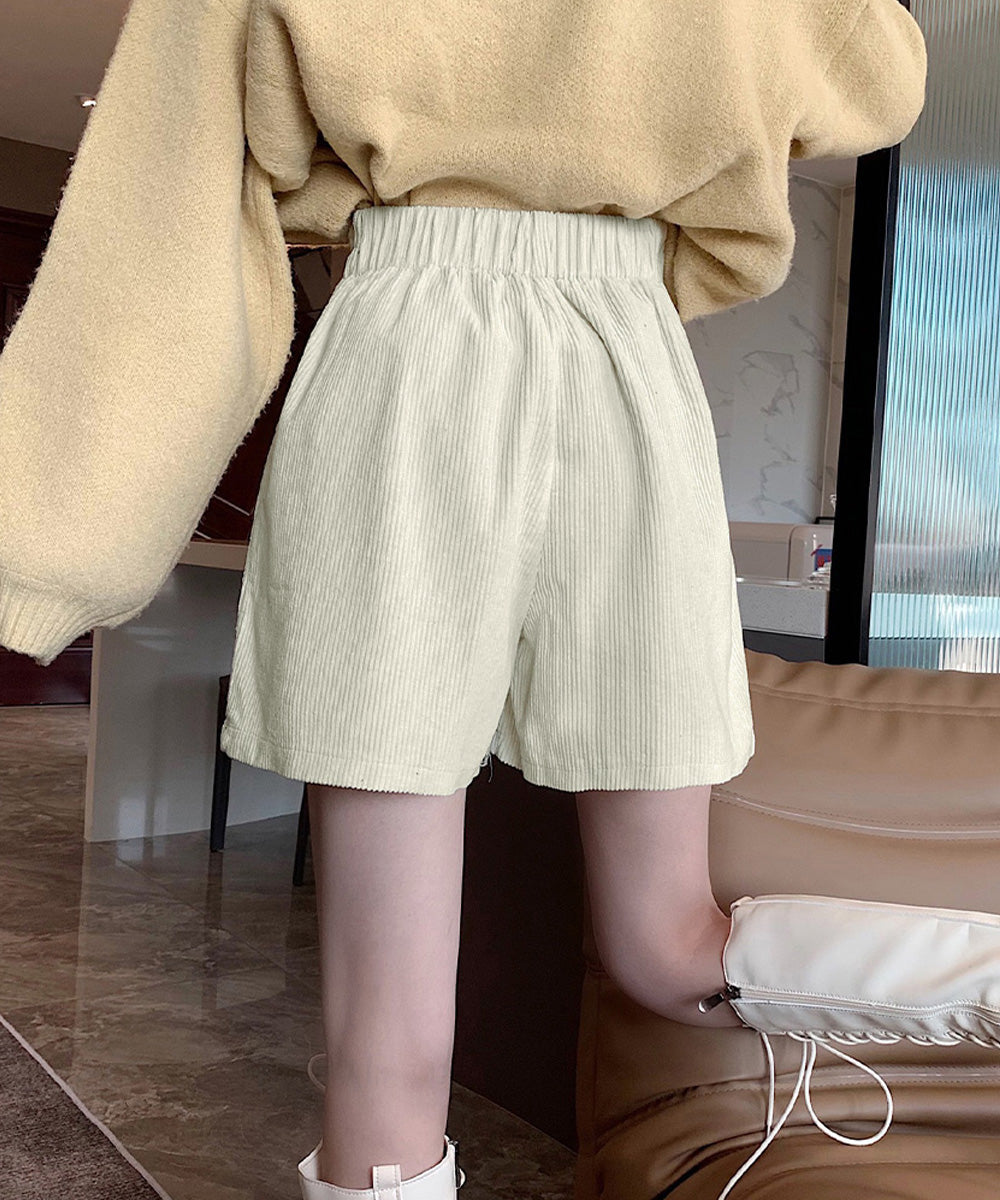 コーデュロイ ショートパンツ レディース 詳細画像9