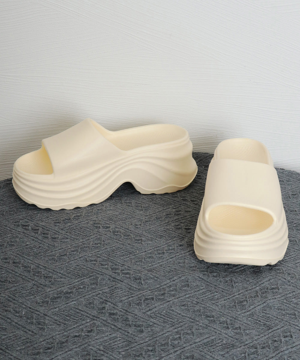 厚底サンダル 約7cm ビーチサンダル夏 詳細画像21