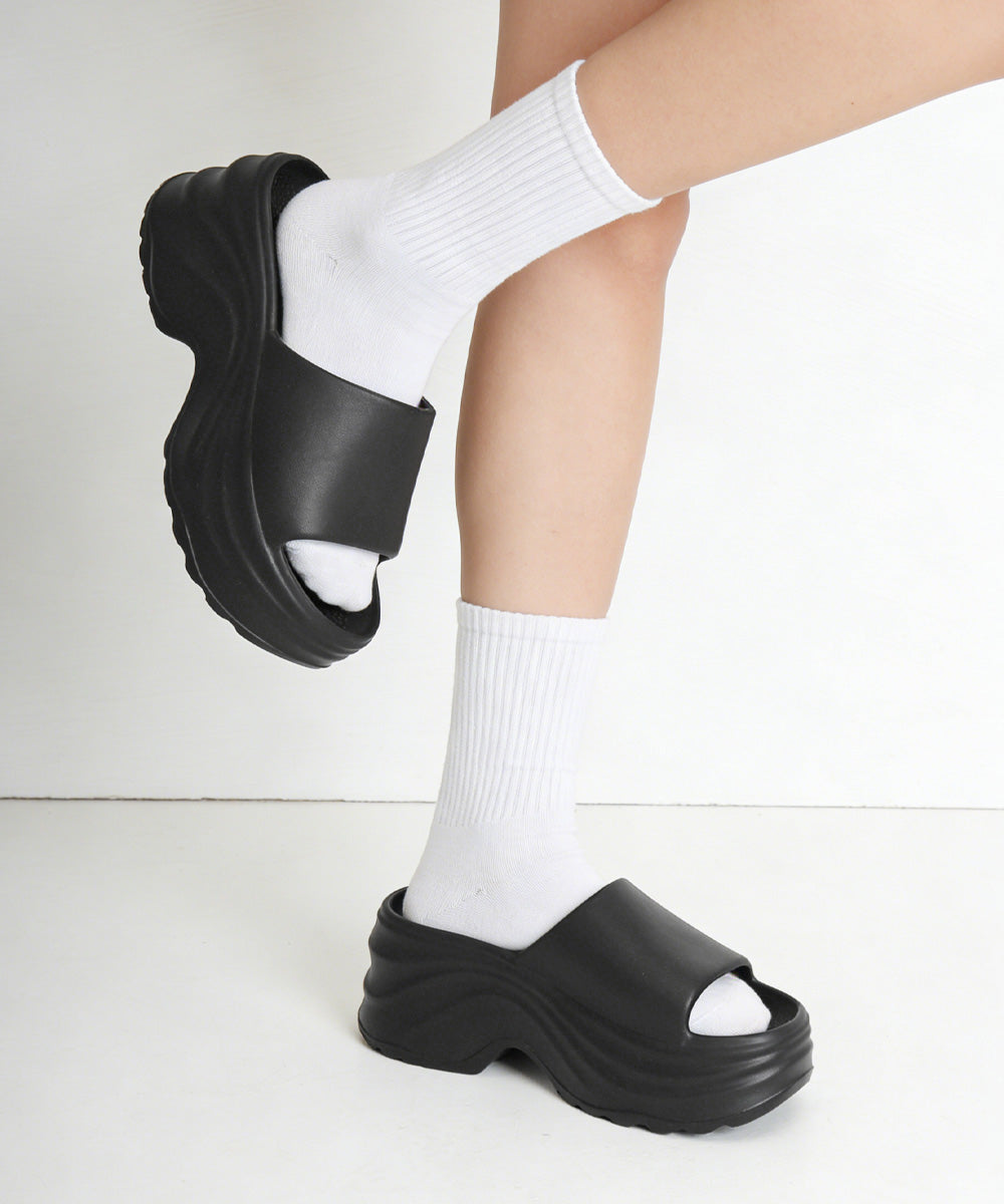 厚底サンダル 約7cm ビーチサンダル夏 詳細画像5