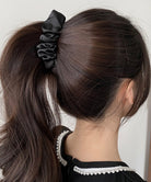 プリーツ バナナクリップ ヘアクリップ 詳細画像5