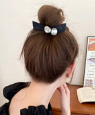 パールヘアゴム レディース ポニーテール