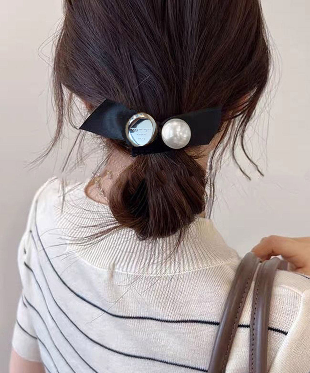 パールヘアゴム レディース ポニーテール