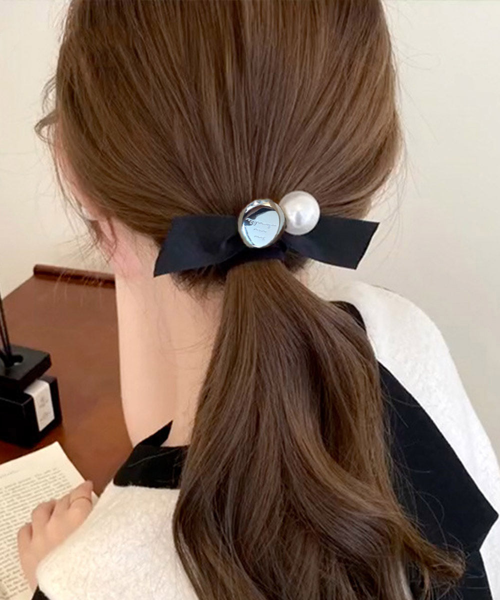 パールヘアゴム レディース ポニーテール