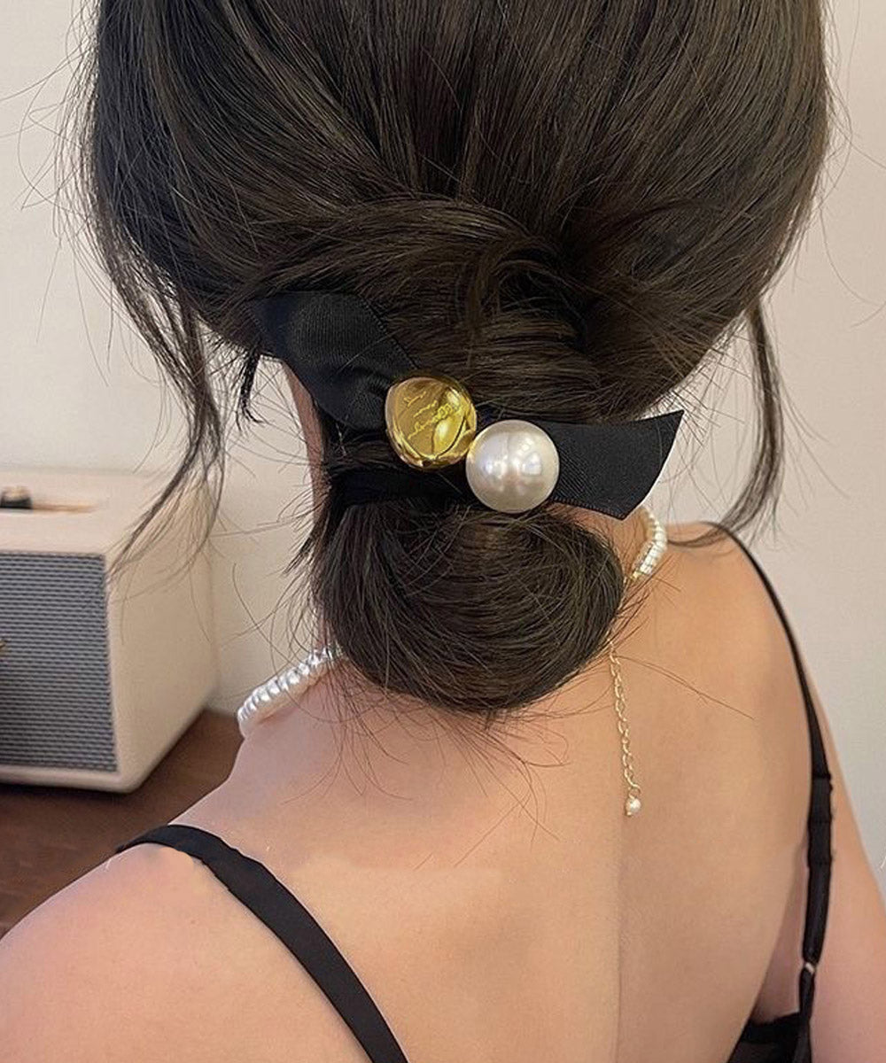 パールヘアゴム レディース ポニーテール