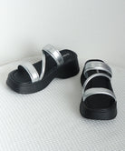厚底サンダル スリッパサンダル 夏
