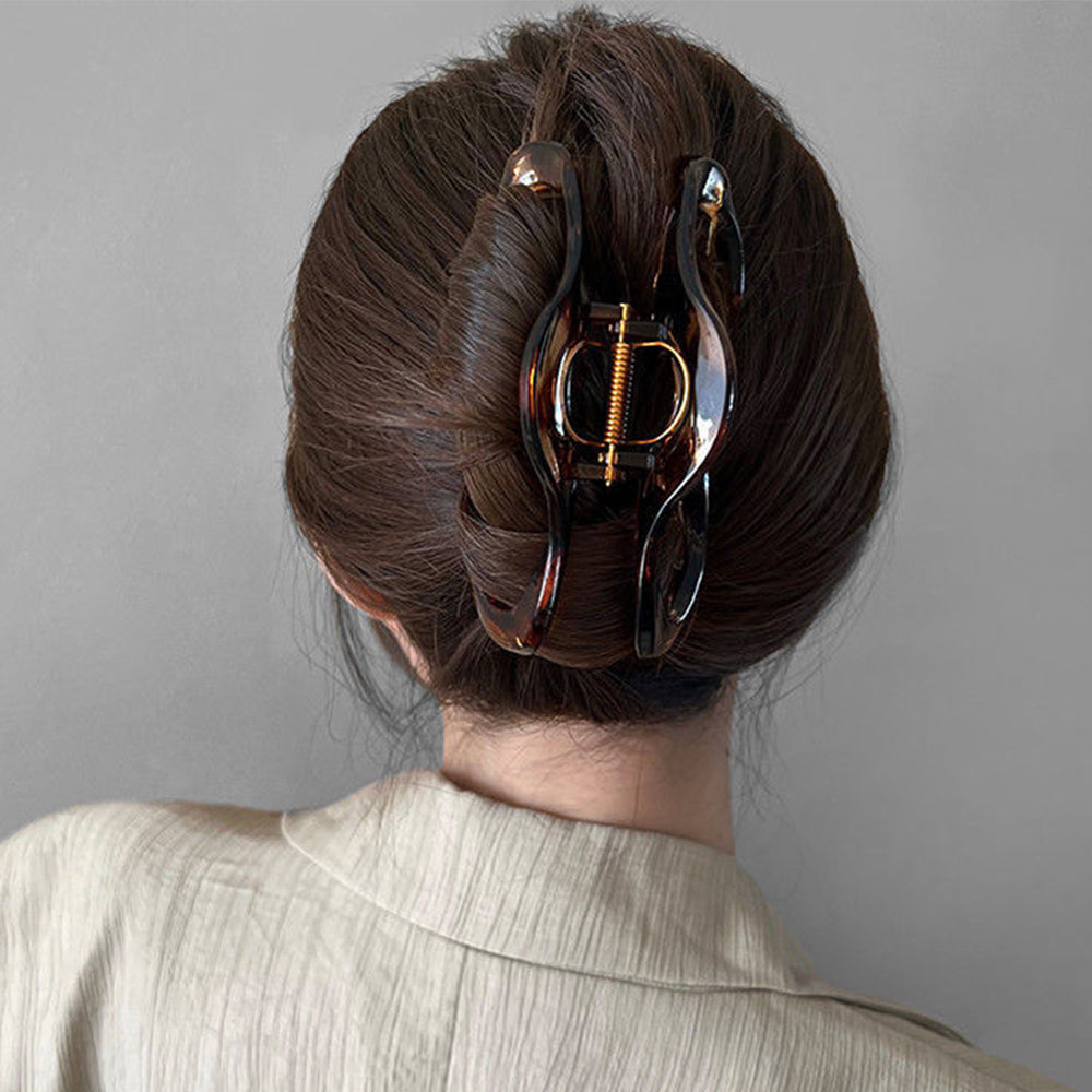 樹脂ヘアクリップ レディース まとめ髪 詳細画像10