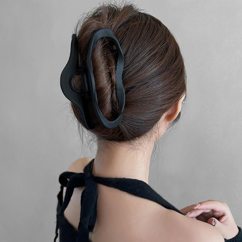 樹脂ヘアクリップ レディース まとめ髪 詳細画像5