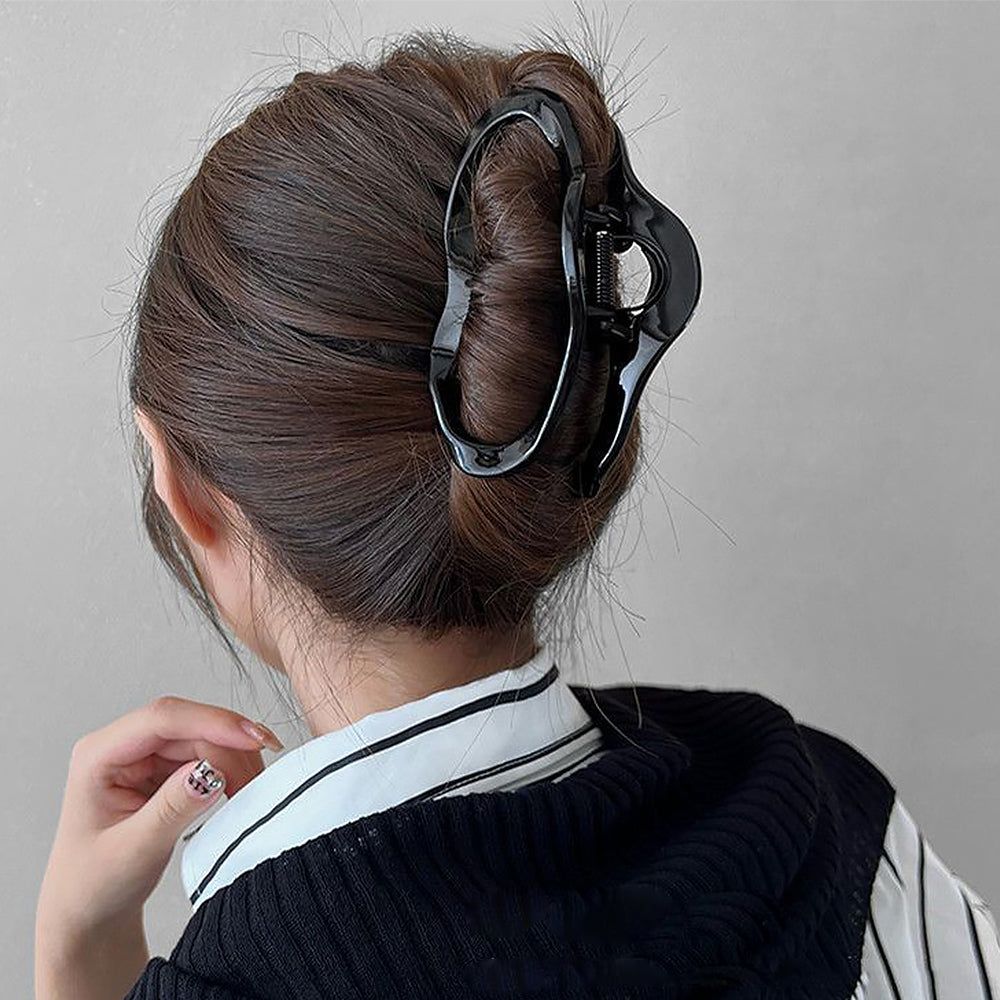 樹脂ヘアクリップ レディース まとめ髪 詳細画像6