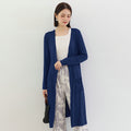 無地 サマーカーディガン レディース夏服 ネイビー