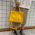 コーデュロイ ミニトートバッグ 3way スクエア ショルダーバッグ コンパクト 肩掛けバッグ 大人可愛い 斜め掛けバッグ  お出かけ ミニマザーズバック 全5色 TZM-275