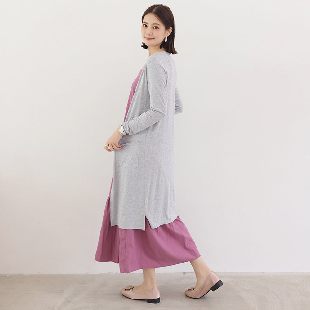 無地 サマーカーディガン レディース夏服
