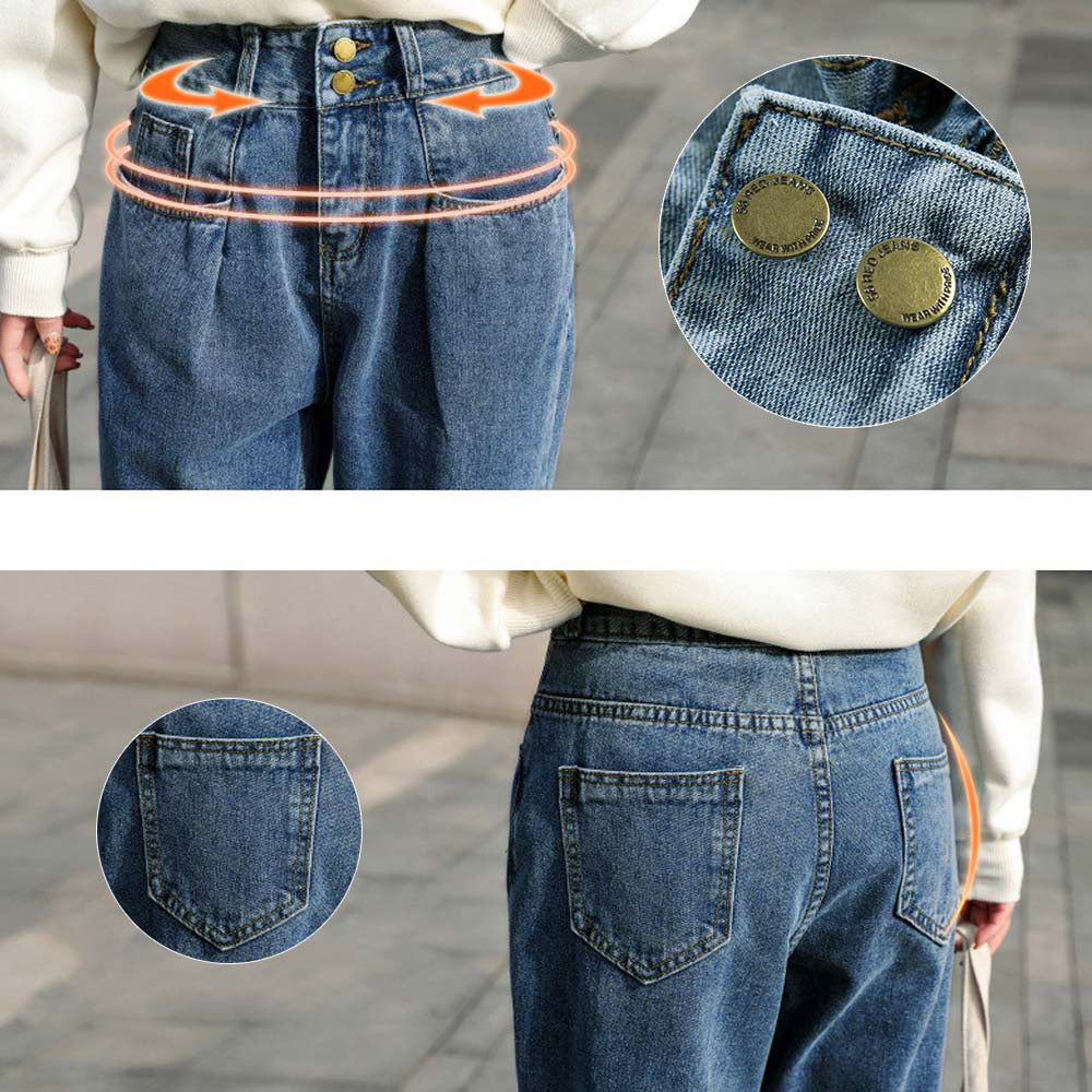 デニムパンツ レディース ハイウエスト 詳細画像7