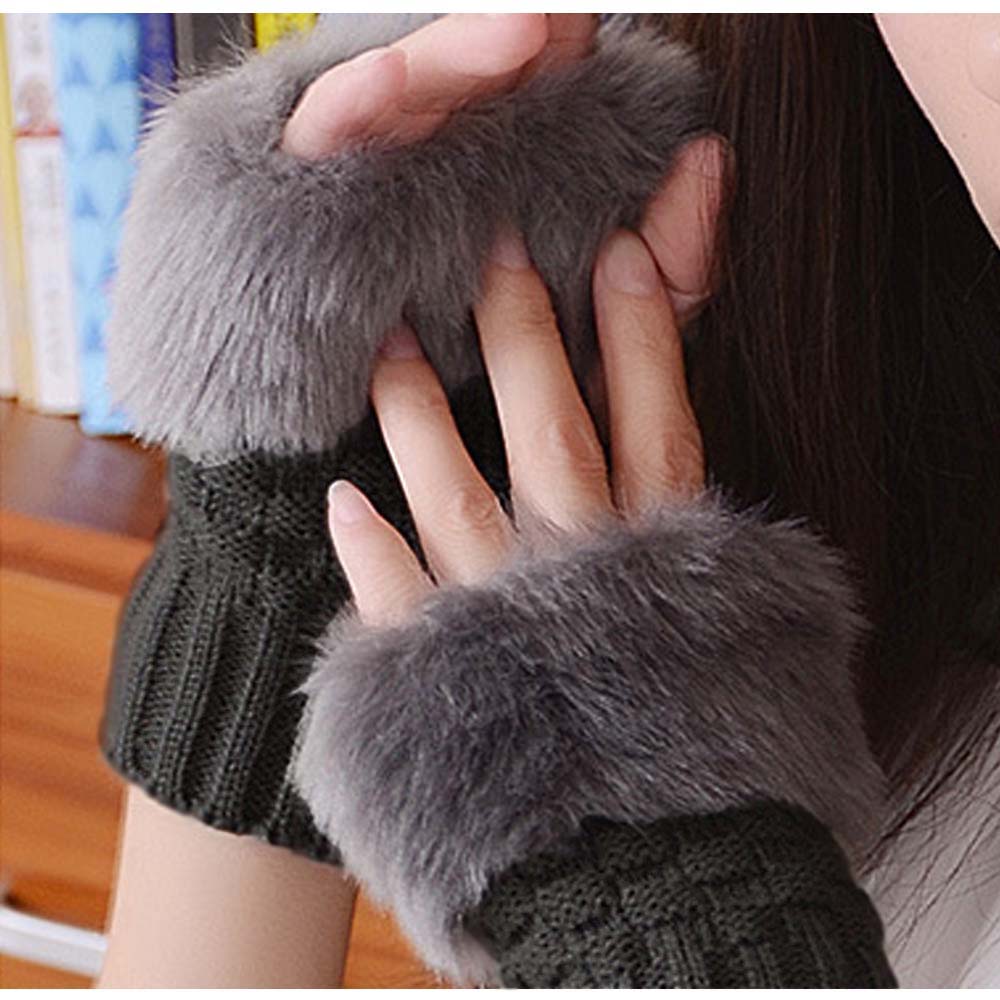 スマホ手袋 指なし レディース 詳細画像9