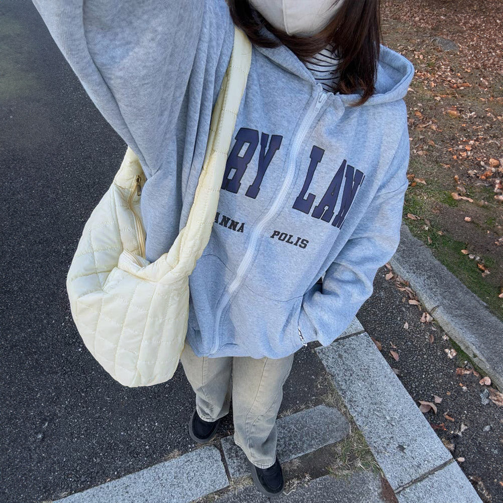 キルトショルダーバッグダウン風レディース 詳細画像14