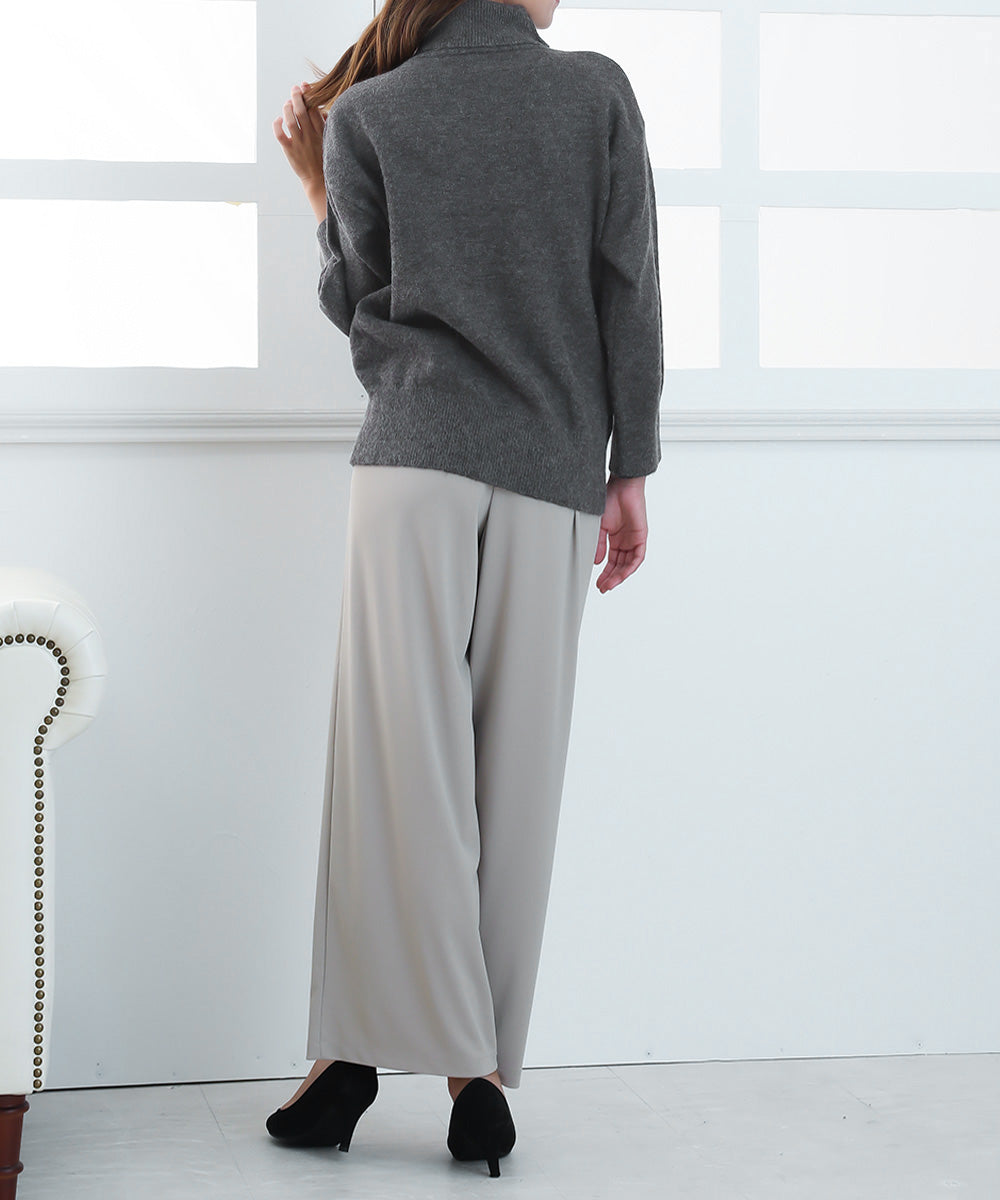 タートルネックニット レディース 秋冬服 詳細画像12