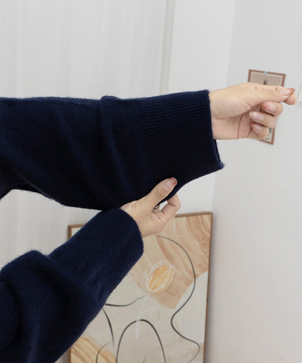 タートルネックニット レディース 秋冬服 詳細画像25