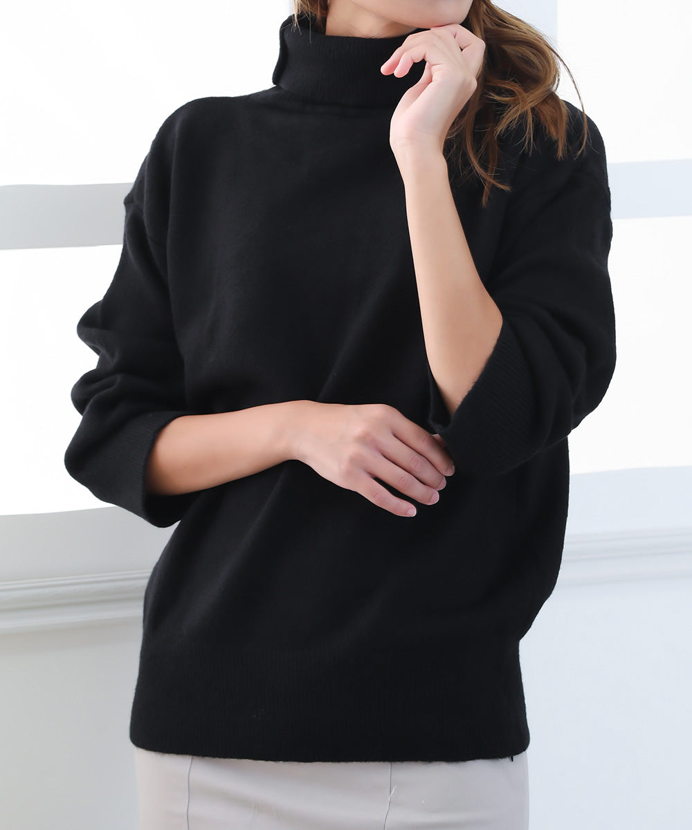 タートルネックニット レディース 秋冬服 詳細画像3