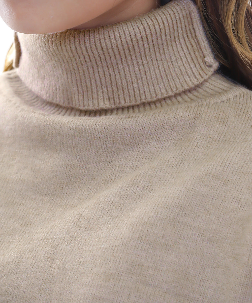 タートルネックニット レディース 秋冬服 詳細画像34