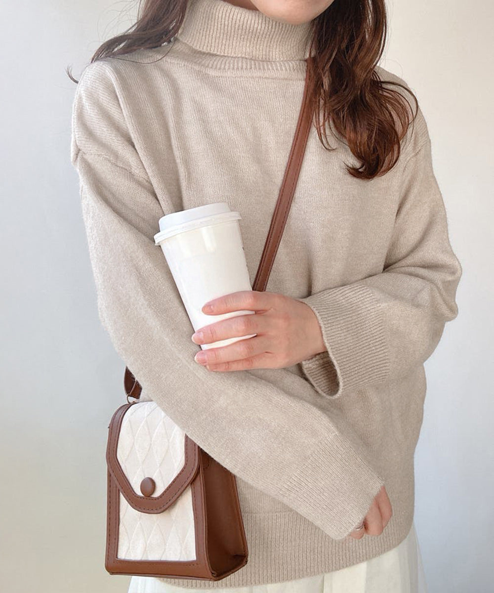 タートルネックニット レディース 秋冬服 詳細画像35