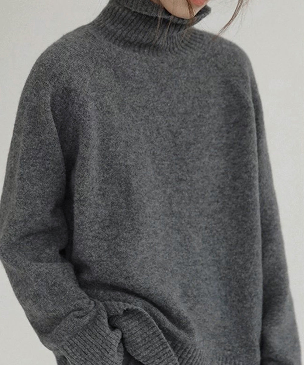 タートルネックニット レディース 秋冬服 詳細画像9
